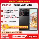 Smartphone Nubia Z60 Ultra 5G Cupom na Aliexpress