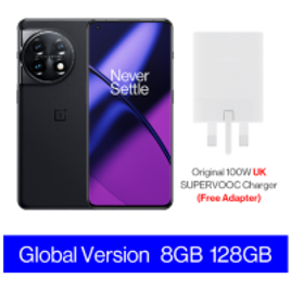 Smartphone OnePlus 11 5G 8GB RAM 128GB Tela 2K AMLOED 5000mAh - Global Version na Aliexpress