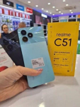 Smartphone Realme C51 Dual Sim LTE 6.74″ 4GB/128GB Carbon Black na Amazon