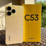 Smartphone Realme C53 128 GB, 6 GB de RAM, Dourado na Amazon