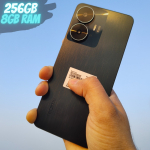 Smartphone realme C55 RMX3710 Dual SIM 256GB / 8GB RAM de 6.72” 64 + 2MP / 8MP – Rainy Night Preto na Amazon