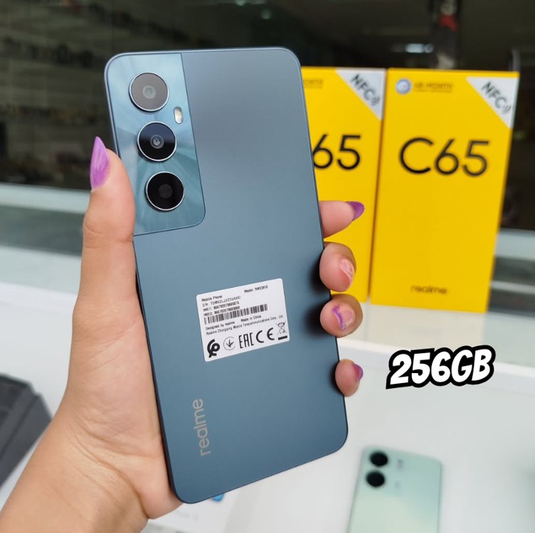 Smartphone Realme C65 4G 256GB / 8GB Ram Cor : Preto (RMX3910) na Amazon