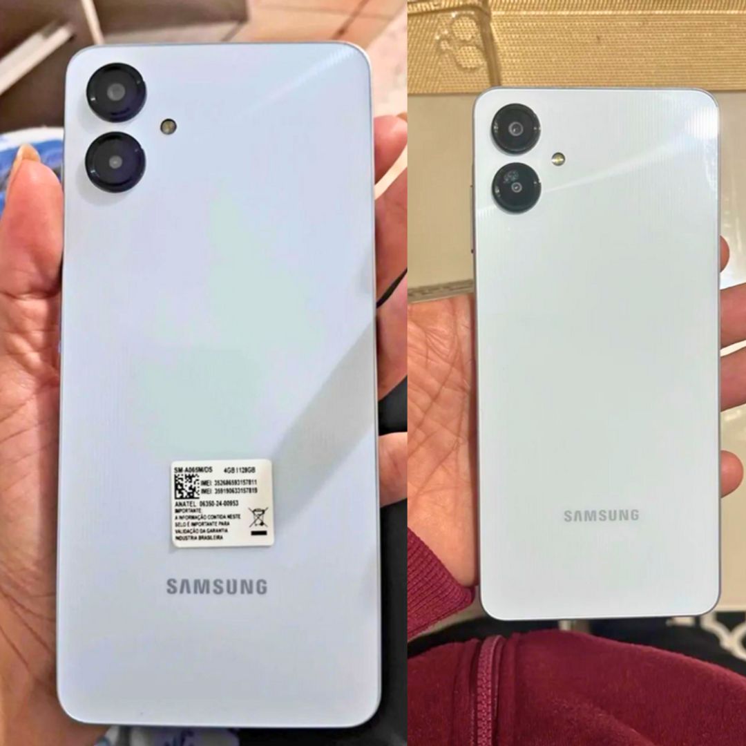 Smartphone Samsung Galaxy A06 128GB 4GB RAM Branco 6,7″ Câm. Dupla + Selfie 8MP na Aliexpress