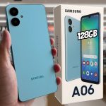 Smartphone Samsung Galaxy A06 128GB, 4GB RAM na Amazon