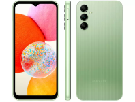 Smartphone Samsung Galaxy A14 128GB Verde Lima 4G Octa-Core 4GB RAM 6,6″ Câm. Tripla + Selfie 13MP Dual Chip na Magazine Luiza