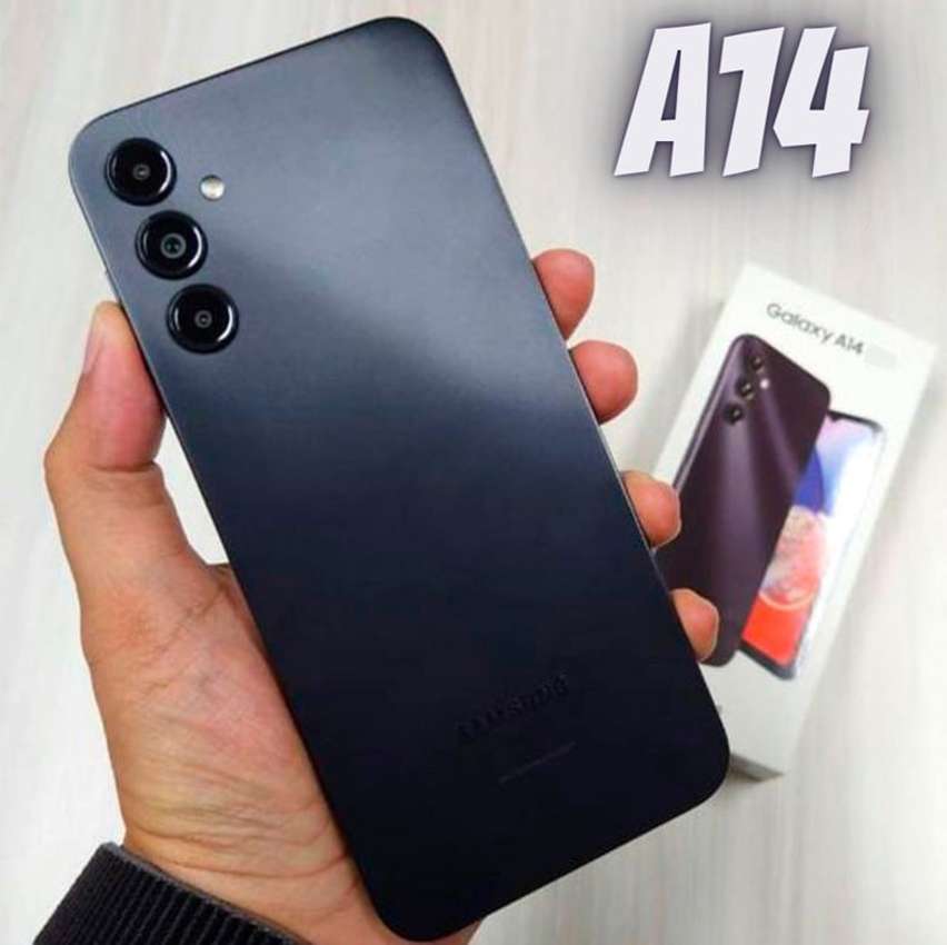 Smartphone Samsung Galaxy A14 4G 64GB 4GB RAM Câmera Tripla + Selfie 13MP Dual SIM 6.6″ – Preto – Galaxy A14 na Compra Certa