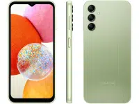 Smartphone Samsung Galaxy A14 64 GB Verde Lima 4G Octa-Core 4GB RAM 6,6″ Câm. Tripla + Selfie 13MP Dual Chip na Magazine Luiza