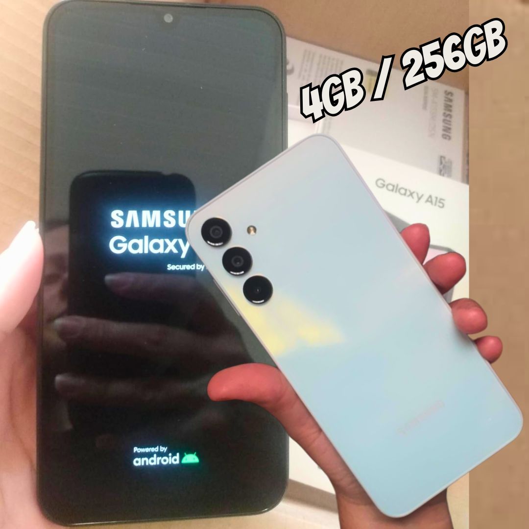 Smartphone Samsung Galaxy A15 4G 256GB – Azul Claro na Amazon