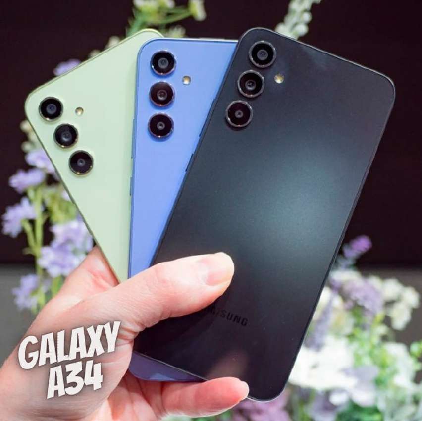 Smartphone Samsung Galaxy A34 5G, 256GB, 8GB RAM, Tela Infinita de 6.6″ Dual Chip na Casas Bahia