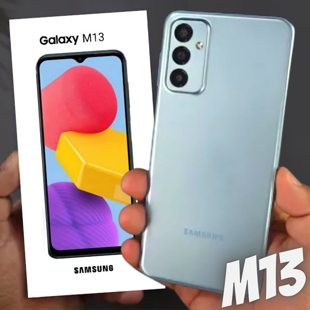 Smartphone Samsung Galaxy M13 128GB, 4GB RAM, Processador Octa-Core, Câmera Tripla Traseira, Selfie de 8MP, Tela Infinita de 6.6″, Dual Chip na Casas Bahia