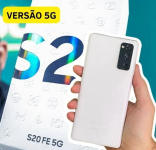 Smartphone Samsung Galaxy S20 FE 5G 128GB Azul na Magazine Luiza