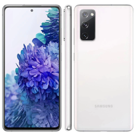 Smartphone Samsung Galaxy S20 FE 5G Branco 128GB 6GB RAM Tela Infinita de 6.5” Câmera Traseira Tripla Android 12 e Processador Snapdragon 865 na Casas Bahia
