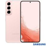 Smartphone Samsung Galaxy S22 5G Rosé, 128GB, 8GB RAM e Câmera Tripla de 50MP + 10MP + 12MP na Fastshop