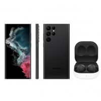 Smartphone Samsung Galaxy S22 Ultra 256GB Preto 5G - 12GB RAM Câm. Quádrupla + Galaxy Buds2 na Magazine Luiza