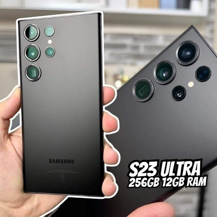 Smartphone Samsung Galaxy S23 Ultra, 5G, 256GB, 12GB RAM, Octa-Core, Câmera 200MP, Tela 6.8″, Caneta S Pen, Preto na KaBuM!