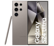 Smartphone Samsung Galaxy S24 Ultra, Galaxy AI, Selfie de 12MP, Tela de 6.8″ 1-120Hz, 256GB, 12GB RAM – Titânio Cinza na Amazon