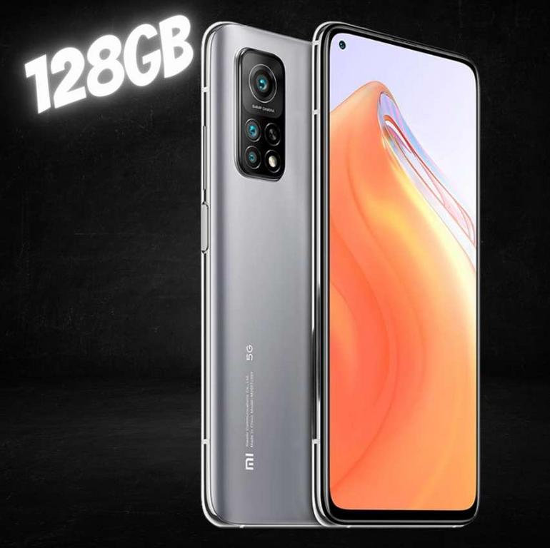 Smartphone Xiaomi Mi 10T Prata 128GB, Tela de 6,67″, 5G, 6GB de RAM, Câmera Traseira Tripla, Android 10 e Processador Octa-Core na Casas Bahia