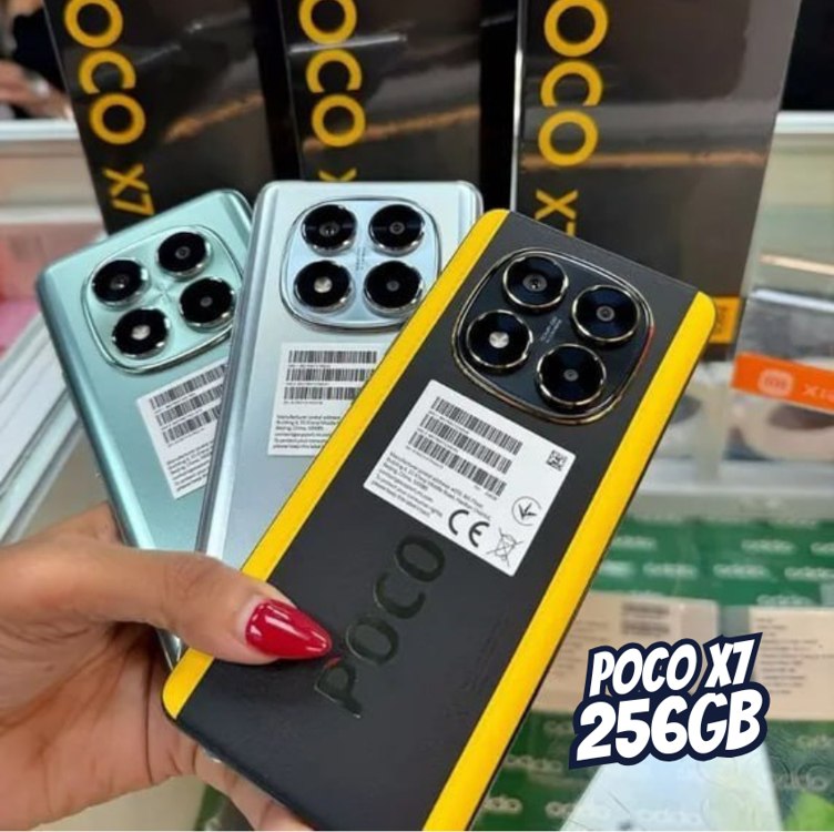 Smartphone Xiaomi Poco X7 5G NFC Black (Preto) 8GB RAM 256GB ROM na Amazon