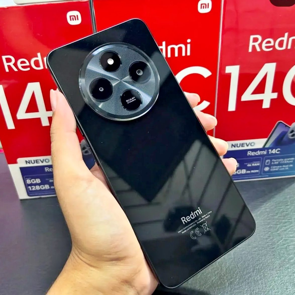 Smartphone Xiaomi Redmi 14C Negro Ocaso (Preto) 4GB RAM 128GB ROM na Amazon