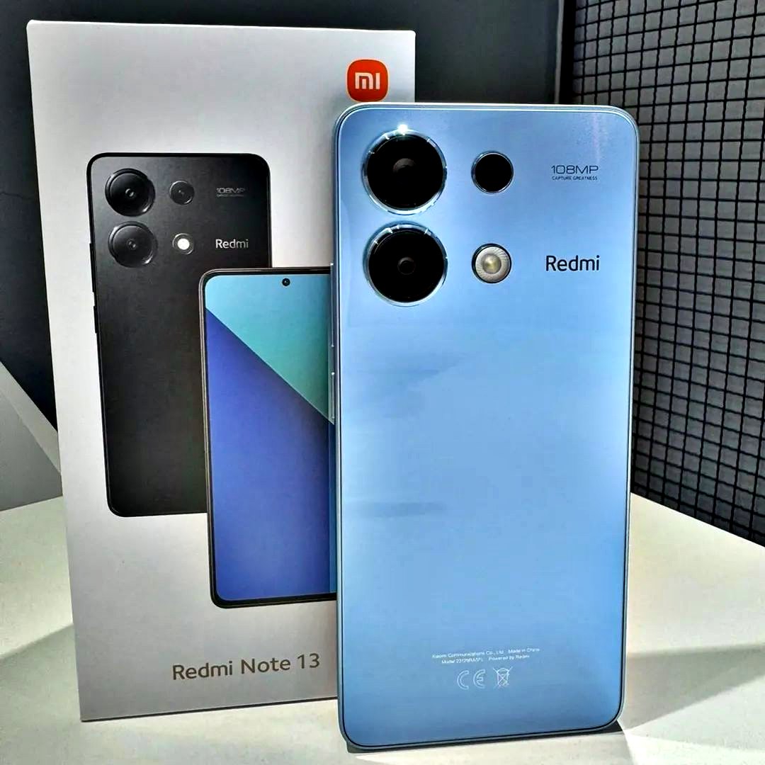 Smartphone Xiaomi Redmi Note 13 6GB+128GB Powerful Snapdragon® performance 120Hz FHD+ AMOLED display 33W fast charging with 5000mAh battery (Blue) na Amazon