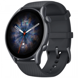 Smartwatch Amazfit gtr 3 Pro Ultra HD amoled Display compatível Alexa - Preto infinito na Americanas