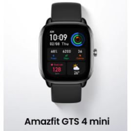 Smartwatch Amazfit GTS 4 Mini GPS Alexa na Aliexpress