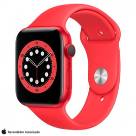 Smartwatch Apple Watch Series 6 44mm GPS + Cellular com Case de Alumínio Sport Band na Fastshop