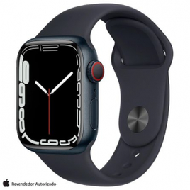Smartwatch Apple Watch Series 7 GPS + Cellular 45mm Caixa de Alumínio com Pulseira Esportiva na Fastshop