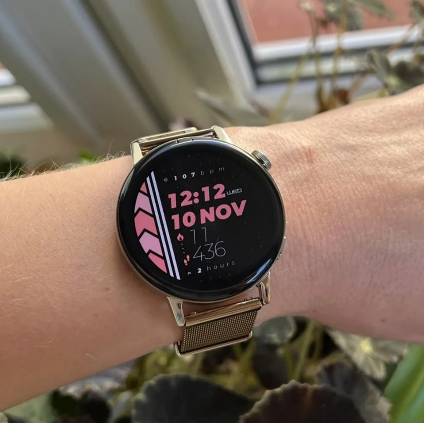 Smartwatch HUAWEI GT3 42mm – Relógio Inteligente Tela AMOLED de 1.32” Curva 3D Duração da Bateria até 1 Semana Bluetooth Dourado Pulseira de Metal Dourada na Americanas