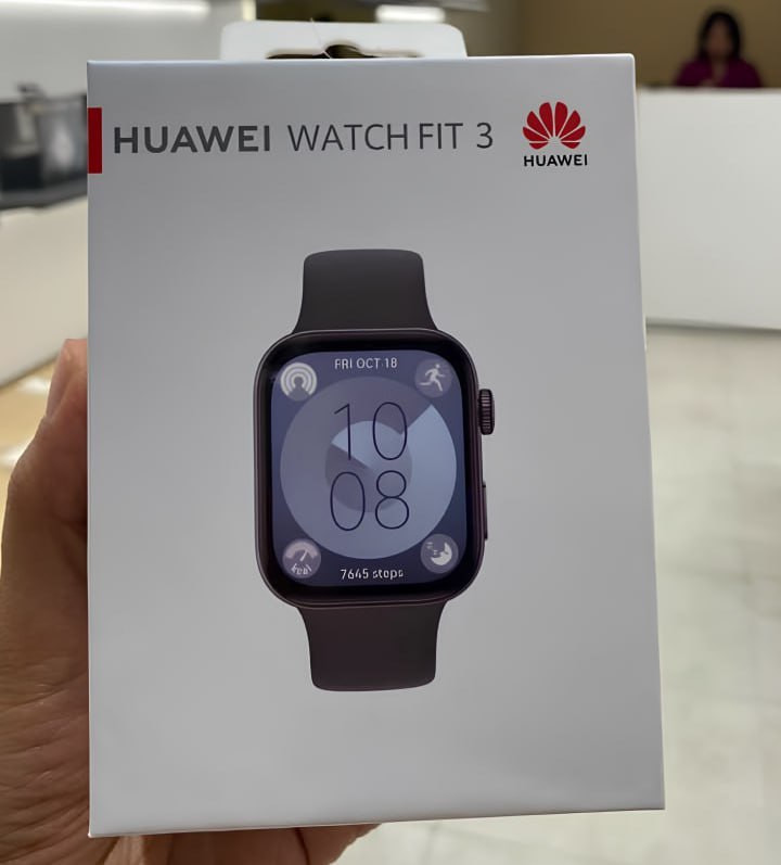 Smartwatch, HUAWEI WATCH FIT 3, Tela AMOLED de 1,82″, Design Ultra-fino,Monitoramento Completo de Exercícios na Amazon