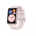 Smartwatch HUAWEI Watch Fit Relógio Inteligente Tela de 1,64”AMOLED Bluetooth GPS Bateria de Longa Duração Monitoramento de Frequência Cardíaca de Spo2 e de Sono – Rosa na Americanas