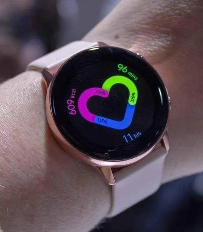 Smartwatch Samsung Galaxy Watch Active Rose – 40mm 4GB na Magazine Luiza