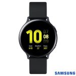 Smartwatch Samsung Galaxy Watch Active2 BT 44MM Preto com Tela Super Amoled de 1.4″, Bluetooth, Wi-Fi, GPS, NFC e Sensor de Frequência Cardíaca na Casas Bahia