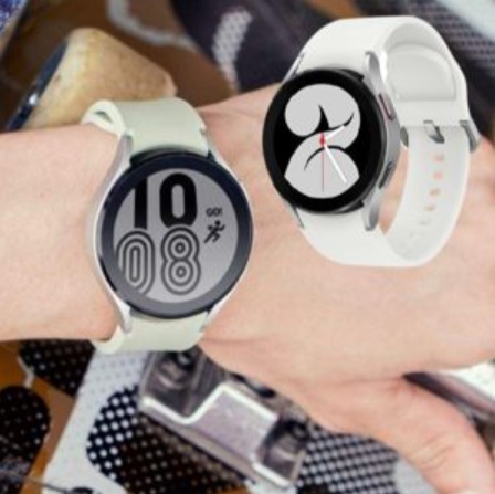 Smartwatch Samsung Galaxy Watch4 BT 44mm Prata Tela Super AMOLED de 1.4″ na Casas Bahia