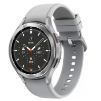 Smartwatch Samsung Galaxy Watch4 Classic BT 46mm Prata 16GB na Magazine Luiza