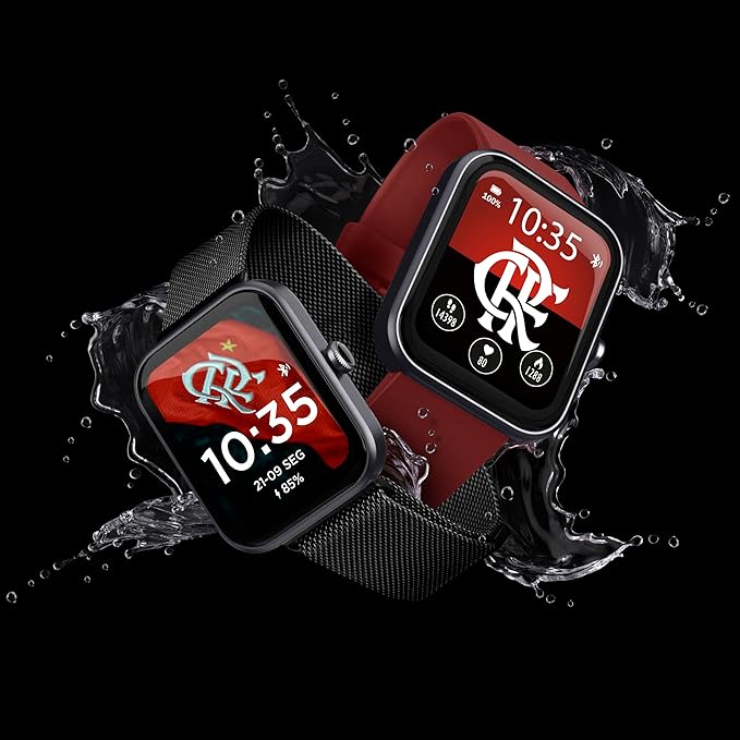 Smartwatch Technos Troca-Pulseira Flamengo TMAXAG/7R Preto na Amazon