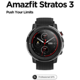 Smartwatch Xiaomi Amazfit Stratos 3 com GPS na Aliexpress