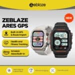 Smartwatch Zeblaze Ares GPS Cupom na Aliexpress