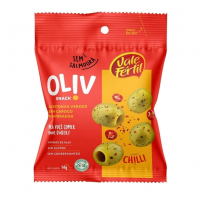 Snack De Azeitona Verde Chilli Vale Fértil Oliv Pacote 50g na Amazon