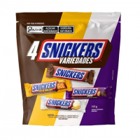 Snickers Chocolate Variedades 4 Unidades De 42g na Amazon