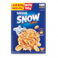 Snow Flakes Cereal Matinal Tradicional Leve 620G Embalagem Econômica na Amazon
