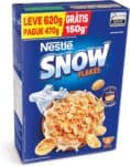 Snow Flakes Cereal Matinal Tradicional Leve 620G Embalagem Econômica na Amazon