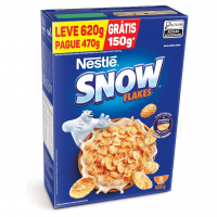 Snow Flakes Cereal Matinal Tradicional Leve 620G Embalagem Econômica na Amazon