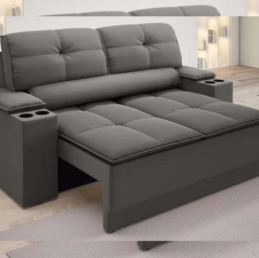 Sofá 2 Lugares Retrátil Reclinável Velosuede Up Next Sofás na Magazine Luiza