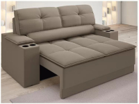 Sofá 2 Lugares Retrátil Reclinável Velosuede Up Next Sofás na Magazine Luiza