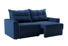 Sofá 3 Lugares Retrátil Lubeck Suede – Azul Marinho – 180 cm na Magazine Luiza