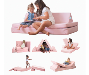 Sofá de Brincar Infantil Montessori , 4 Peças, Fácil Montagem, Macio e Maleável na Amazon
