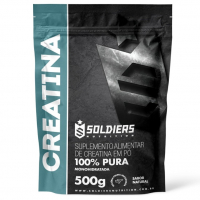 Soldiers Nutrition Creatina Monohidratada 500g na Amazon