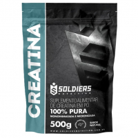 Soldiers Nutrition Creatina Monohidratada 500g na Amazon