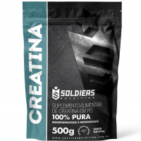 Soldiers Nutrition Creatina Monohidratada 500g na Amazon